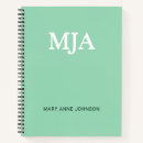 Suche nach mint green kleine notizbücher Monogramm