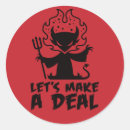 Recherche de démons autocollants Monstre