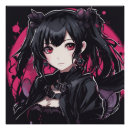 Recherche de anime girls poster Goth