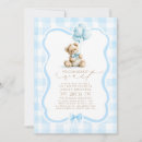 Suche nach blauer gingham einladungen Mother to be