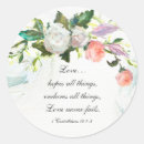 Recherche de peintures romantiques autocollants Floral