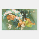 Recherche de valentine cherub autocollants Vintage