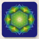 Recherche de nouvel âge dessous de verres Mandala