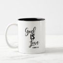 Suche nach gott uns tassen Gott ist liebe