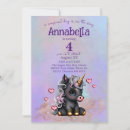Recherche de licorne de bébé invitations Parties scintillant