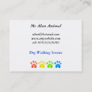 Suche nach tatze visitenkarten Pawprints