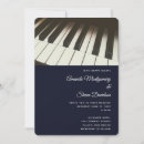 Recherche de clés de piano invitations Musique