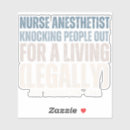 Suche nach anästhesie aufkleber Krankenschwester