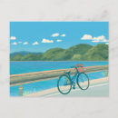 Suche nach blaues fahrrad postkarten Natur