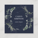 Recherche de botanique moderne cartes visite Verdure