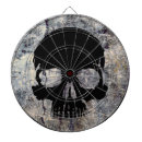 Recherche de crane jeux de fléchettes Noir