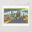 Suche nach vintage hollywood postkarten California