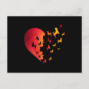 Suche nach hund mit herz postkarten Valentinstag