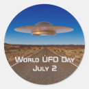 Recherche de ovnis autocollants Soucoupe