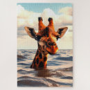 Recherche de girafffes puzzles Pour tous