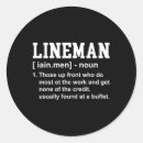 Suche nach lineman aufkleber Uni