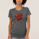 Suche nach walisischer drache tshirts Rot