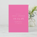 Recherche de formal save the dates Minimaliste