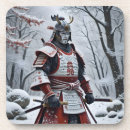 Recherche de samouraïs dessous de verres Japonais