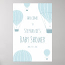 Suche nach blue hot air balloon poster Babyparty