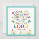 Recherche de psaume 34 cartes postales Inspirant