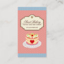 Recherche de gâteau et biscuits cartes visite Boulangerie