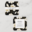 Recherche de fleur blanche cartes visite Girly