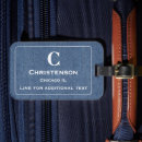 Recherche de denim bleu bagages étiquettes Élégant