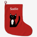 Recherche de minou de noël Noir et blanc