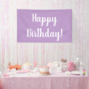 Suche nach birthday banner Lila
