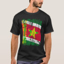 Recherche de surinam tshirts Drapeau