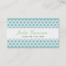 Suche nach quatrefoil visitenkarten Elegant