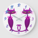 Suche nach niedliche katze wanduhren Für sie