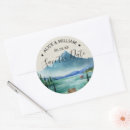 Recherche de montagnes autocollants Aquarelle