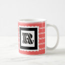 Recherche de monogramme zèbre tasses Rose