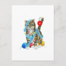 Recherche de christmas cat cartes postales Kitty