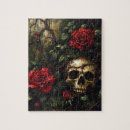 Recherche de les crânes puzzles Rose