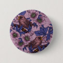Recherche de oiseau sauvage badges Floral