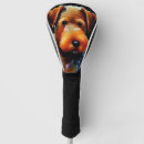 Recherche de terrier housses têtes de golf Airedale