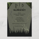 Recherche de rip halloween invitations Cimetière