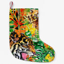 Recherche de tigre chaussette de noël Motif