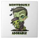 Recherche de monstre carreaux Halloween