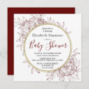 Recherche de pivoine rouge invitations Élégant