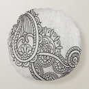 Recherche de mehndi coussins Henné