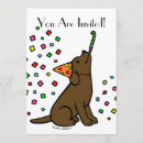 Recherche de chocolat labrador invitations Mignon