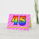 Suche nach fünfundvierzig karten 45 jahre alt