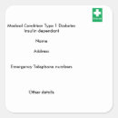Recherche de alerte médicale autocollants Diabète