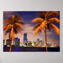 Suche nach miami skyline poster Im freien