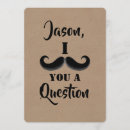 Recherche de partie moustache invitations Drôle