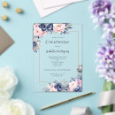 Recherche de navy quinceanera invitations Rose